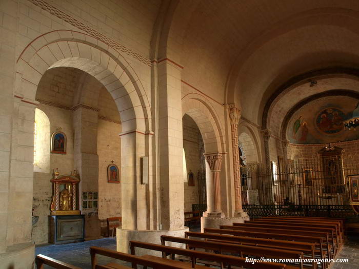 NAVE CETRAL, LADO NORTE HACIA LA CABECERA